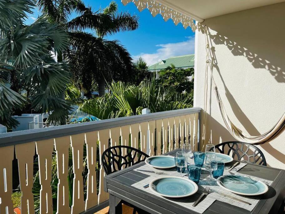 Le Palmier Bleu, Cocon Tropical, Plage & Piscine Anse Marcel エクステリア 写真